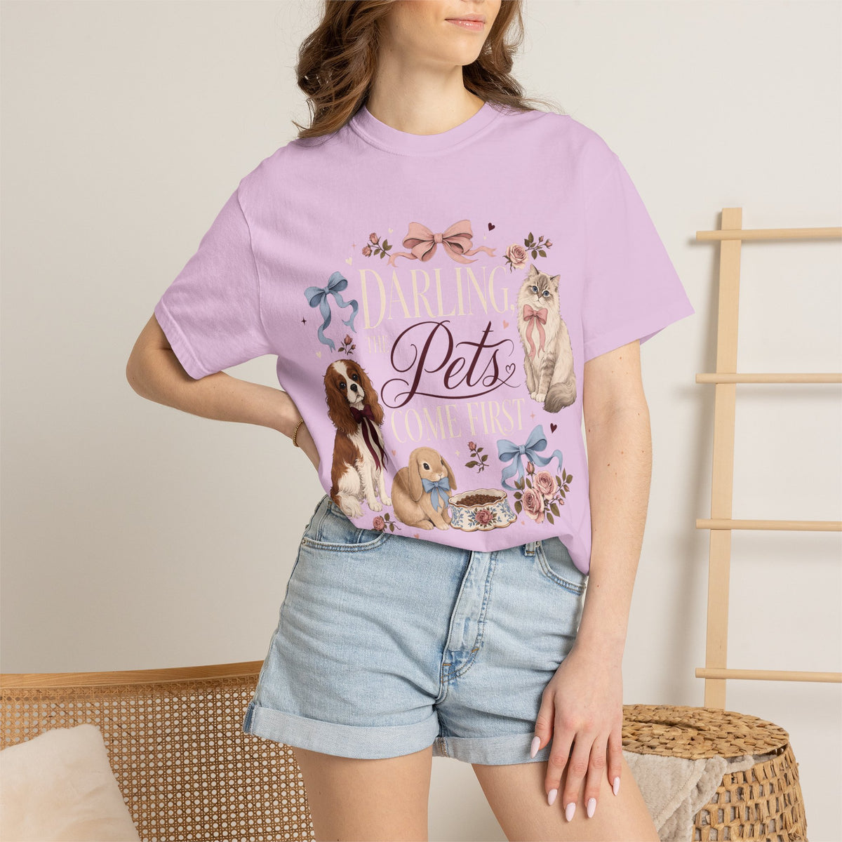 Darling the Pets Come First T-Shirt
