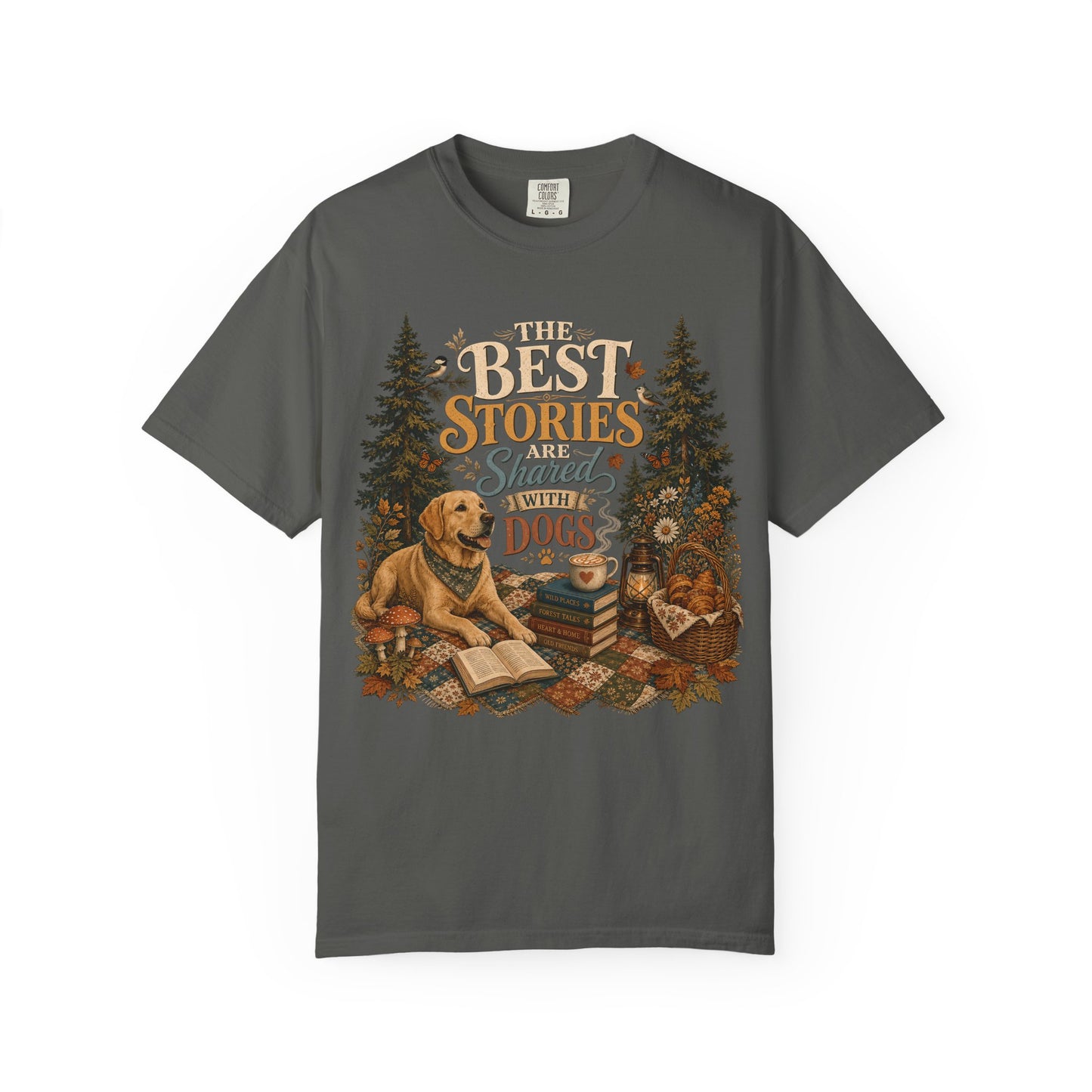 Best Stories Are Shared With Dogs T-Shirt