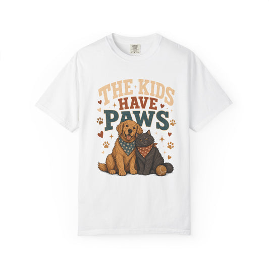 The Kids Have Paws Dog and Cat T-Shirt